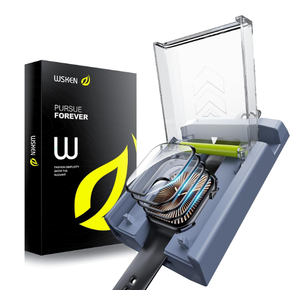 WSKEN 4 Pack Screen Protector for Apple Watch Series 11/10 46mm - [Auto Align Box] [100％ Zero Bubble] [Flexible TPU Film - No Glass] 11 HD Full Coverage for iWatch Cover Accessories