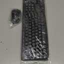 Logitech K120 Wired Keyboard for Windows, Plug and Play, Full-Size, Spill-Resistant, Curved Space Bar, Compatible with PC, Laptop - Black