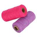 Amazon.com: GLOGLOW 2Pcs Weaving Thread Loom Warp Thread 8/4 Warp Yarn Perfect for Weaving: Carpet, Tapestry, Rug, Blanket or Pattern (Rose Red+ Purple)