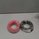 2 Gauge Marine Wire Includes 2AWG 5FT Red & 5FT Black,2 Gauge Marine Grade Wire Tinned Copper Boat Cable for Automotive Boat Speakers Lighting Solar Outdoor RV Camper Trailer