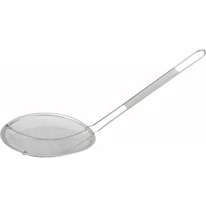 Winco 6" Single Mesh Strainer, Fine, S/S (Medium)