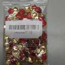 DanLingJewelry 100pcs Enamel Red Apple Charms Gold Plated Mini Apple Fruit Dangle Charms for DIY Jewelry Craft Supplies