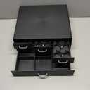 K Cup Holder Drawer 66/88 Pods Capacity, Four Drawers Design for Nespresso Pods Holder, Coffee Pod Holder Compatible With Keurig Pod Organizer&Nespresso/K-Cup/Vertuo Pod Holder, Black