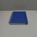 Hardcover Spiral Journal Notebooks for Work With Removable Dividers & Tabs, 8.5"x11" 5 Subject Notebook for Note Taking & Organizer, A4 College Ruled Lined Journal for Women & Writing, Navy Blue, 280 Pages