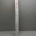 Reinforced 42 Extra Tall Retractable Baby Gates with Rods, Extends up to 60 Wide, Tall Retractable Dog Gate for Doorways Prevent Crawling Through Mesh Pet Gate Indoor Outdoor, Black