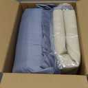 Baby Play Mat for Floor: 2-in-1 Foldable Foam Mat & Ball Pit - 1.2inch Thick Vegan Leather Padded Floor Mat - 47x47 Waterproof Playmat - fits 50x50 Playpen for Infants Baby Girls Boys