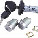 Superior Ignition Cylinder with Key 01-07 for Chevy Silverado 2500 2500 HD 3500 01-06 for GMC Sierra 1500 3500 01-07 for GMC Sierra 2500 HD 707835 706592 15298923 15298924 Ignition Key Switch