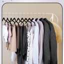 HOUSE DAY Velvet Pants Hangers with Clips 24 Pack, Ultra Thin Non Slip Velvet Skirt Hangers with Rose Gold Hooks Space Saving Clothes Hanger for Trouser, Skirts, Jeans, Dress, Coats (Black)