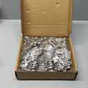 Ravinte 60 Pack (30 Pairs) 1/2 Inch Overlay Soft Close Hinges for Kitchen Cabinets - Satin Nickel Hidden Concealed Hinge, Stainless Steel, Self Closing