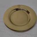 Needzo High Polished Brass Chalice,Paten and Ciborium Set, Catholic Church Communion Supplies, 5.75 Inches