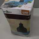 REPTI ZOO Reptile Light Fixture 2 Packs 5.5 Inch Deep Dome Lamp Cap, Optical Reflection Cover for Reptile Glass Terrariums