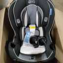 Graco Extend2Fit Convertible Car Seat, Rear and Forward Facing Car Seat with Adjustable Extension Panel for Extra Legroom, Great Gift for Baby Shower or Baby Registry, Gotham. Date of Manufacture 2026/03/07