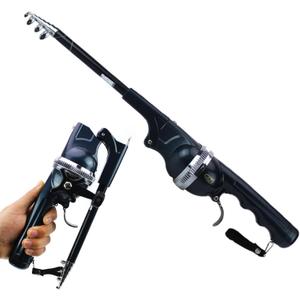 Portable Pocket Fishing Rod & Pole - Collapsible Telescopic Design, Ultra-Compact Foldable Fishing Gear for Travel/Hiking/Backpacking