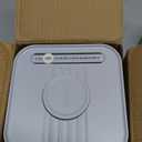 2 Pack Pet Food Storage Containers, 2.6L & 1.6L Small Animal Food Storage Box, Hamsters Treats Container with 1 spoons suitable for cats/hamsters/guinea pigs/rabbits dry food container (White)