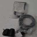 Sportneer Bike Lock: Heavy Duty Anti Theft Bike U Lock with 5ft Security Steel Cable - 17mm Shackle Bicycle U-Locks with Keys & Sturdy Mounting Bracket for Road, Mountain, Electric & Folding Bike (Black)