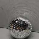 Alytimes Mirror Disco Ball - 8-Inch Cool and Fun Silver Hanging Party Disco Ball Big Party Decorations, Party Design