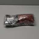 Car Steering Wheel Cover, 15 inch Leather Non-Slip Vehicle Steering Wheel Protector, Breathable Automotive Interior Protection Accessories, Universal for SUV Sedan Truck (Coffee)