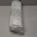 Sumnacon 1 Set 16" Stainess Steel Door Handle Pull & Push Plate - Heavy Duty Silver Gate Handle Bar for Home/Office/Warehouse/Public,Suitable of Wooden/Composite Door with Screws,Brushed