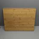 24" Bamboo Cutting Boards for Kitchen, Extra Large Wood Cutting Board with Deep Juice Groove and Handle Heavy Duty Chopping board, Kikcoin, 24" x 18"