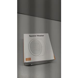 Space Heater, Portable Electric 500W PTC Ceramic Heaters for Indoor Use, Efficient Fast Heating, Tip-Over & Overheat Protection, Quiet Small Mini Desk Heater for Bathroom Home Office Bedroom (Black)