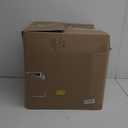 Dog Booster Car Seat for S/M Dogs Up to 35lbs,Soft 6in Elevated Cushion,Fits in Front/Back Seat,Fully Detachable and Washable,2 Storage Pockets & 3 Straps,Easy to Install (Black/Brown,Medium)