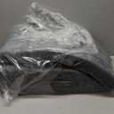 KingPavonini 4-Height Adjustable Leg Elevation Pillows for After Surgery with Ergonomic Curve, Memory Foam Wedge Pillow for Legs Swelling and Pain Relief, Knee Replacement Recovery Aids (Single Leg) (Grey)