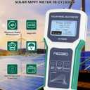 1800W Solar Panel Tester Photovoltaic Multimeter, Troubleshooting Tool with Smart MPPT Display, Upgraded Measuring Range (5~1800W, 20~120V, 0~60A) for Solar PV Panel Testing and Data Analysis