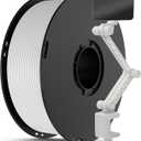 ANYCUBIC ABS Filament 1.75mm, High Strength and Toughness, 3D Printer Filament Dimensional Accuracy +/- 0.02mm, 1KG Spool (2.2 lbs), White