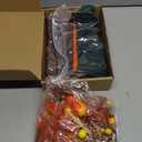 16 Pcs Fall Thanksgiving Napkin Ring Set 8 Pcs Napkin Rings and 8 Pcs Washable Thanksgiving Dinner Napkins for Fall Party Holiday Kitchen Table Decoration for Autumn Party Supplies (Cute Plant)