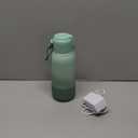 Momcozy Portable Bottle Warmer for Travel  Dual Heating Modes for Breast Milk & Water, Portable Milk Warmer with Fast Heating & Long Battery Life, 17 Ounces Large Capacity to Meet Your All-Day Needs (Gradual Change of Green)