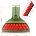 Upgraded 5.3in 1400B Little Green Machine Multi-Purpose Tools Brush Replacement Parts Compatible with 1400B 4075 3194 3353 2458 3588F 1986 1425 2513E Tough Stain Brush Tool Attachments (green 1+2)