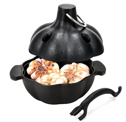 Iprouder,Cast Iron Garlic Roaster
