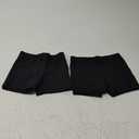 The Children's Place Girls Basic Cartwheel Short (Large, Black 2-pack)
