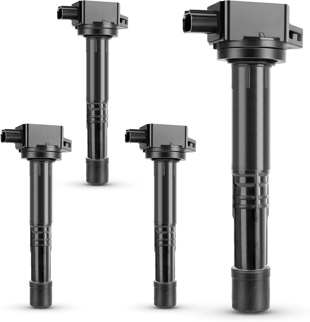 UF602 Ignition Coil Pack Compatible with 2.4L Honda 2008-2012 Accord,2010-2014 CR-V,2012-2015 Civic,2012-2015 Crosstour/2013-2015 Acura ILX (UF-602 5C1719, C1662, 30520-R40-007, 30520-RL5-A01)