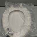 Bemis 7300SLEC Slow Close Toilet Seat, Easy Clean Hinges and Durable Plastic Seat, Made in USA, Elongated, Biscuit