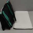 Cat Carrying Case Pet Dog Carrier Soft-Sided Cat Bag Airline Approved, Pet Travel Carrier Up to 15 Lbs, Collapsible Cats Carrier Dog Carrier for Medium Small Cats Dogs(17x11x11 Green)