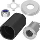 Moker Flo-Torq II Propeller Hub Kits - Replaces 835257Q1,Compatible with 40-300HP Mercury/Mariner, Verado, Force 90-120, MerCruiser Alpha & Bravo One Engines