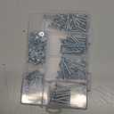 High Hardness Wood Screws Assortment Kit, 209 pcs, Phillips Drive Flat Head, Wood Screws, Screws, Drywall Screws, Assorted Screws, Screws Set, 6 Sizes (2,1-1/2,1-1/4,1,3/4,1/2)