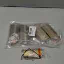 MOROBOR Finger Edge Pull, 10 PCS Rounded Edge Drawer Handle, Aluminum Alloy Invisible Handle for Cabinet Hardware Drawer, 80 mm/Bronze