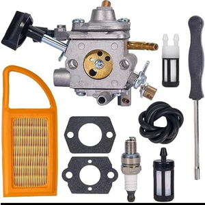 Mikatesi 4282-120-0606 BR600 BR700 Carburetor Carb Kit for Stihl BR500 BR550 BR 500 550 600 Backpack Blower Leaf Blower Parts Replaces Zama C1Q-S183 C1Q-S184 4282-120-0607 4282-120-0608