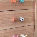 10Pcs Bird Shape Ceramic Kids Drawer Knobs,Cute Cartoon Animal Cabinet knobs with 2 Kinds Screws,Baby Boys Girls Dove Knobs Handles Pulls for Drawer Cupboard Dresser Bookcase (10, Bird-Pink)