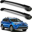 Roof Rack Cross Bars Compatible with Toyota RAV4 2013-2018, Heavy-Duty Aluminum Roof Crossbars, 260 LBS Load Capacity, Rooftop Cargo Carrier for Bike, Snowboard, Skis, Luggage