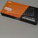 RK ROYAL KLUDGE RK61 Wireless 60% Mechanical Gaming Keyboard, Ultra-Compact 60 Keys Bluetooth Mechanical Keyboard with Programmable Software (Blue Switch, White)