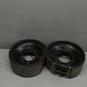 12-1/4" x 5" (12.25" X 5") Electric Trailer Brake Assembly Pair for 12,000 LBS (12K) Trailer Axles Left and Right Electric Trailer Brakes