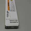 Homemory 3 Pack Flameless Taper Candles, No Remote, Realistic Flickering Battery Operated Candlesticks, Ivory LED Plastic Candle Safe for Weddings, Table Decor, Christmas, and Halloween