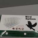 Bird Spikes, Pigeon Squirrel Raccoon Cat Bird Deterrent Anti-Climb Spikes for Outside, Anti Animal Defender Spikes Outdoor to Keep Birds Away for Window Roof Fence Railing (PP transparent color)