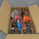 8 Pack [1 L / 33 fl. oz.] Swing Top Glass Bottles w/ Airtight Stopper Lids Flip Top Brewing Bottle for Fermentation, Kombucha, Mead, Vinegar, Beer, Kefir,  Soda With 8 Extra Seals & 2 Pourer