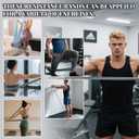 2 x Anti-Slip Workout Grips & Resistance Bands, Ergonomics Workout Rubber Gym Grips Pads for Men and Women Weightlifting, Fitness Training and Exercise, Protect Your Gymnastics Hand Grips