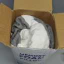 Cervical Neck Pillows with Memory Foam - Neck Pillows for Pain Relief Contour Memory Foam Pillows Ergonomic Neck Support - Adjustable Orthopedic Bed Pillows with Breathable Pillowcase for Sleeping (Standard, Grey White)