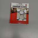 1-1/4" Furniture Sliders for Carpet & Hardwood Floors, 24PCS Furniture Pads for Quickly and Easily Move Any Item and Protect The Floor